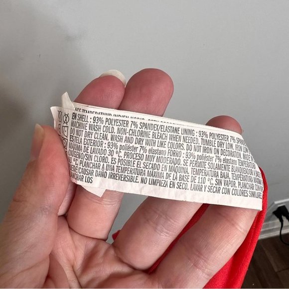 Disney Womens Size Medium Red Mickey Mouse One Piece Swimsuit American Original - Picture 7 of 8